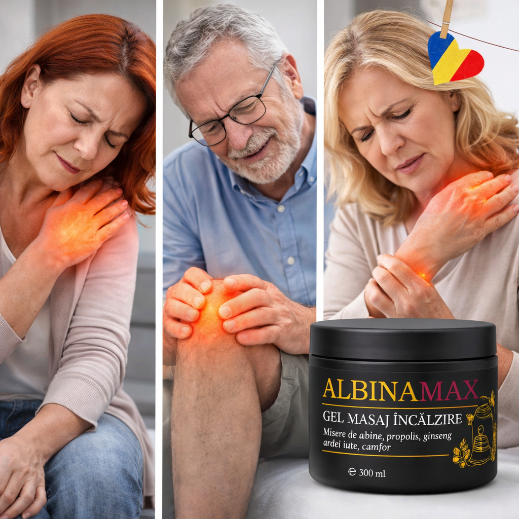 Albina max: Gel dureri articulare Protecție Naturală