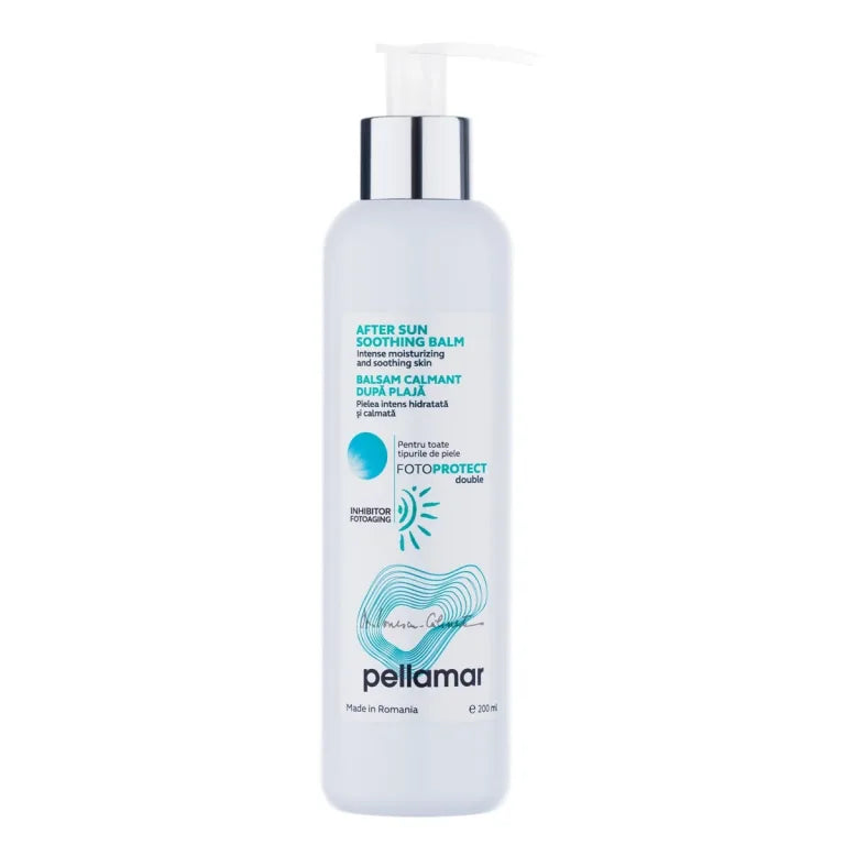 Balsam Calmant După Plajă Pell Amar 200ml Aloe Vera, Calmare Hidratare Piele După Expunere Solară