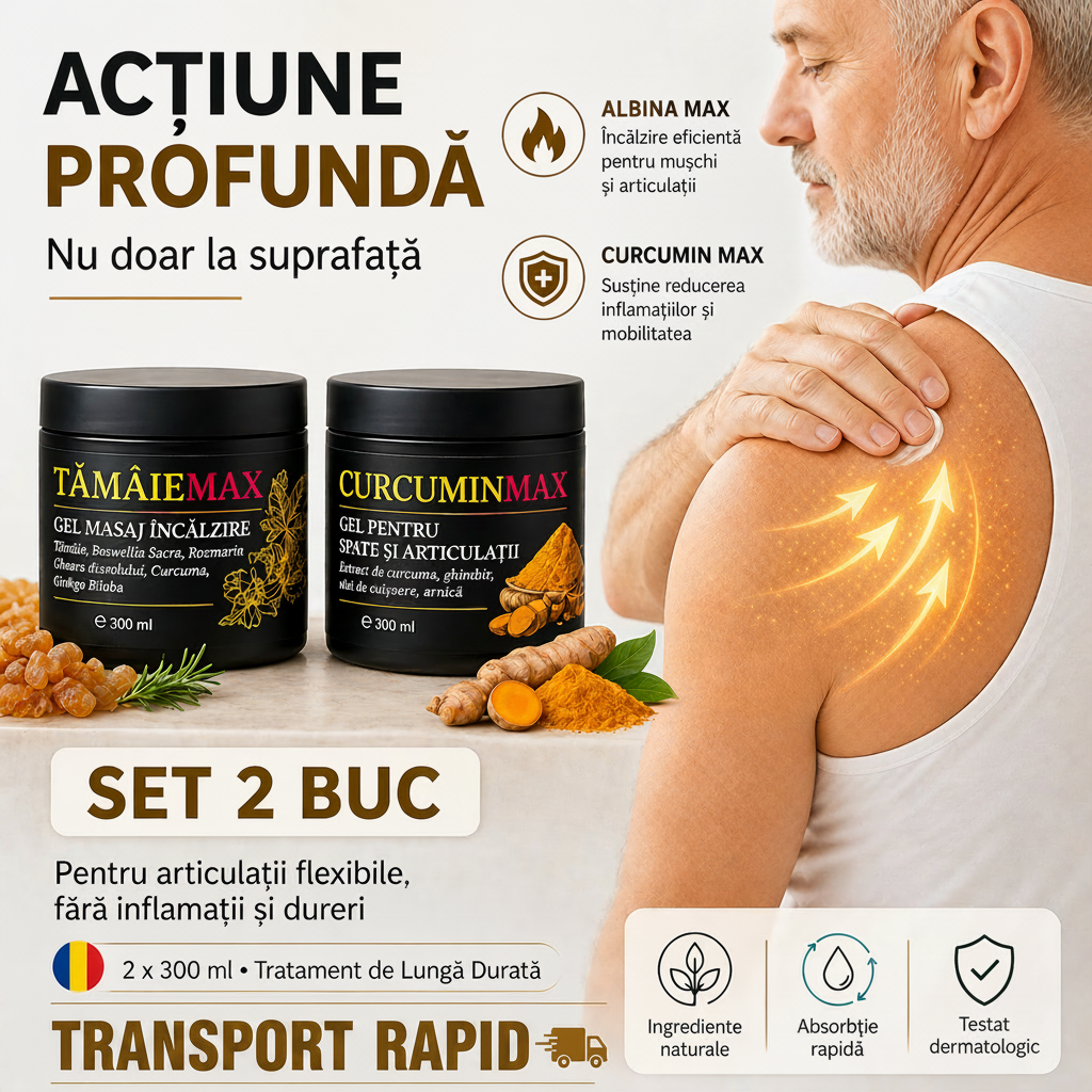 Pachet Antioxidant: Remediu Natural Inflamații Articulare