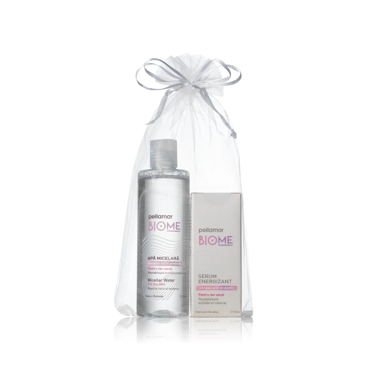 Pachet Biome ten uscat (apa micelara + serum)