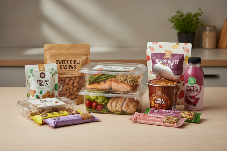 Alimente ambalate și gata de consum
