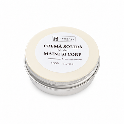 Cremă solidă pentru mâini și corp