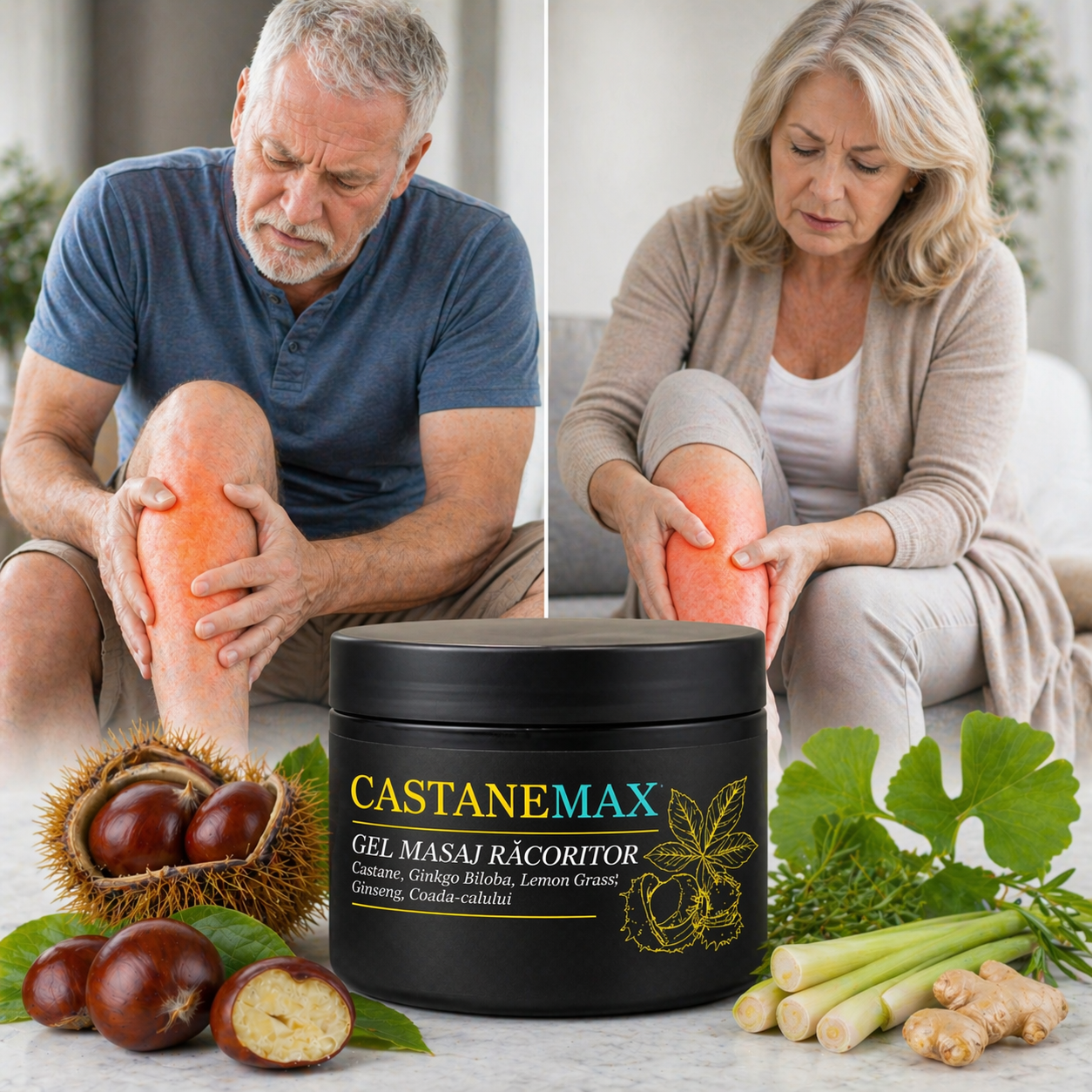 Castane Max: Picioare Obosite și Circulație Sănătoasă