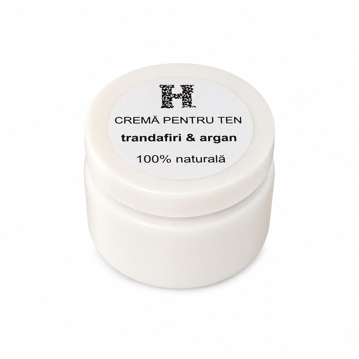 Cremă de față, cu trandafiri & argan