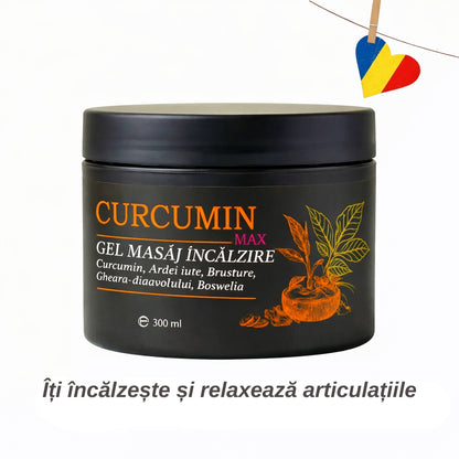 Gel Curcumin Max cu Turmeric – Circulație mai bună