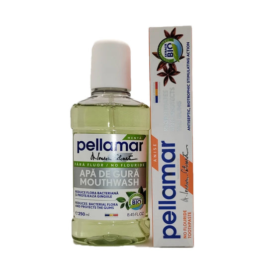 Pachet ORAL CARE ANASON (Pastă de dinți cu anason + Apă de gură)