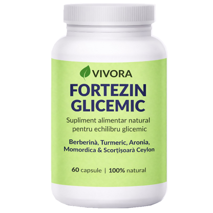 Fortezin Glicemic, 60 capsule