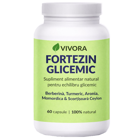 Fortezin Glicemic, 60 capsule