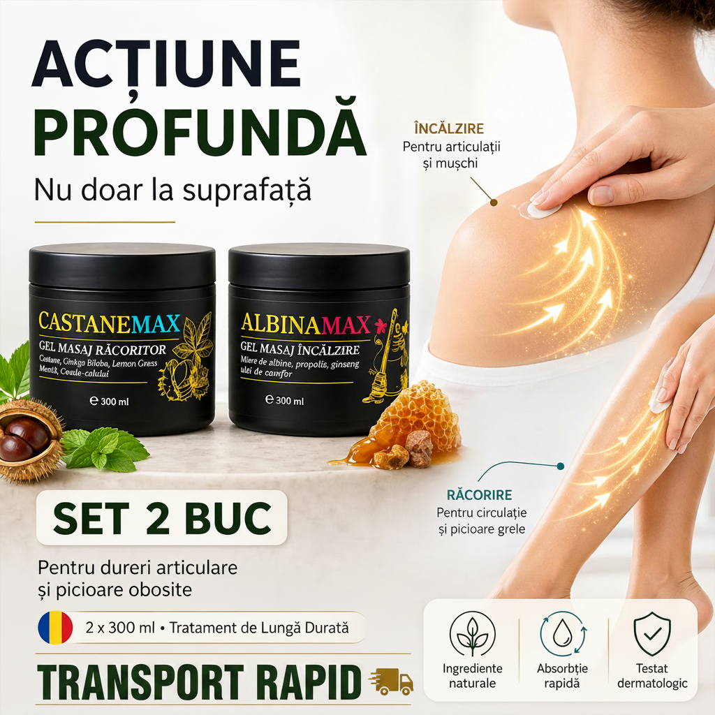 Pachet Castane Max+Albina Max(mișcare și confort)