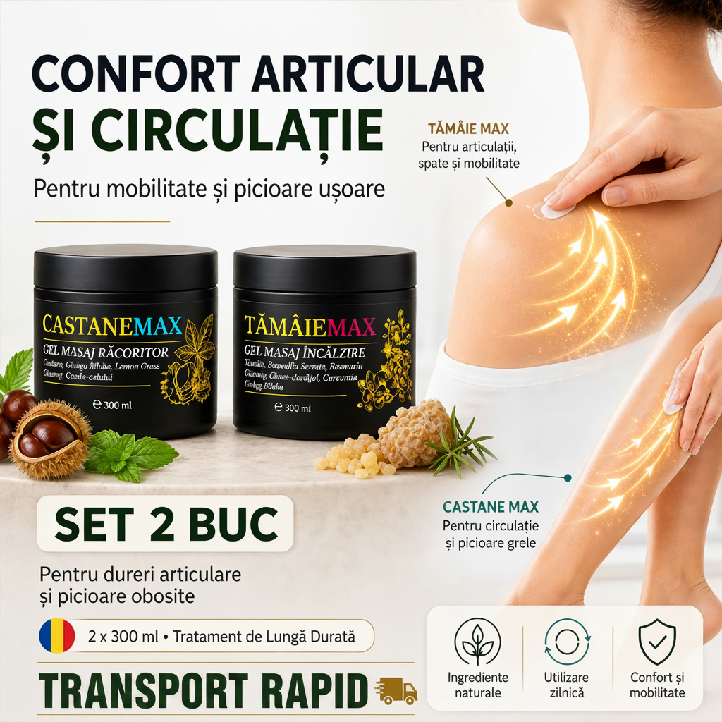 Pachet Complet: Puterea Tămâiei & Prospețimea Castanelor
