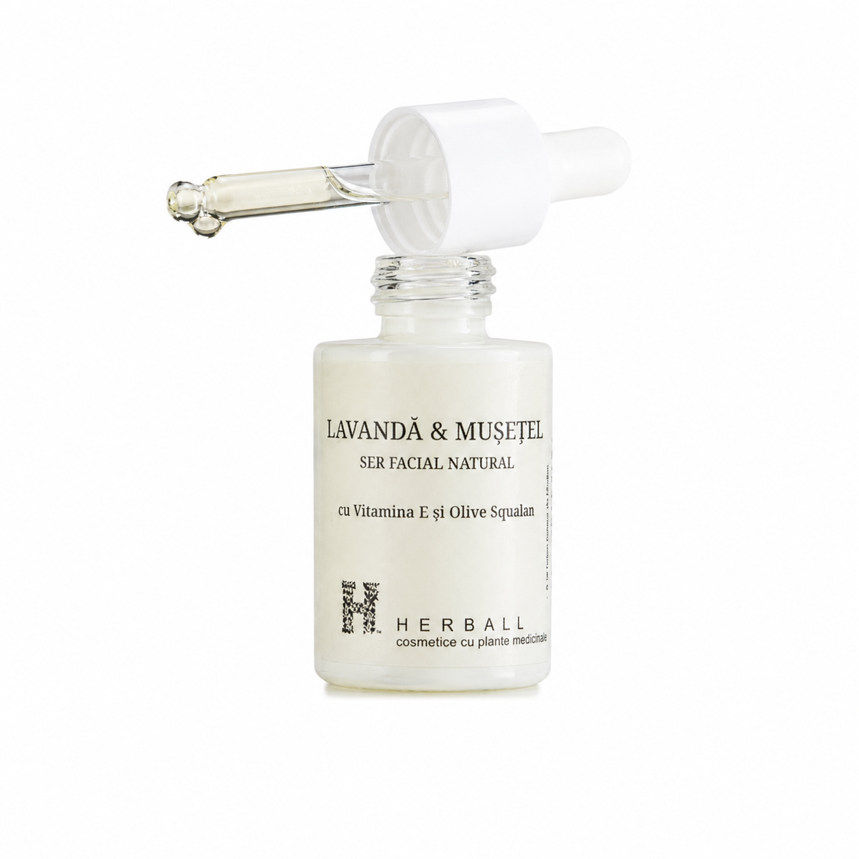 Ser facial lavandă, mușețel, Vit. E + squalan