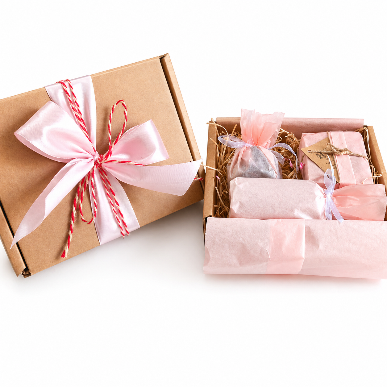 Set cadou roz bonbon - ten & corp