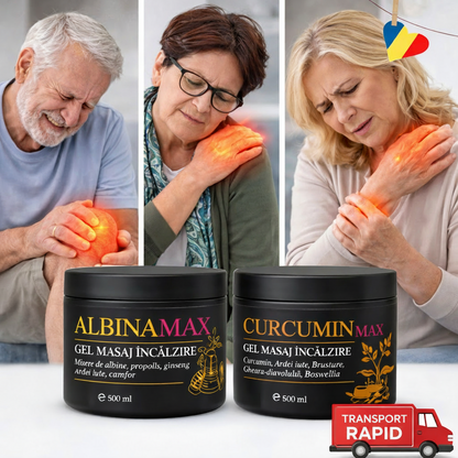 Pachet complet Gel pentru Dureri Spate&Articulații 2x300ml
