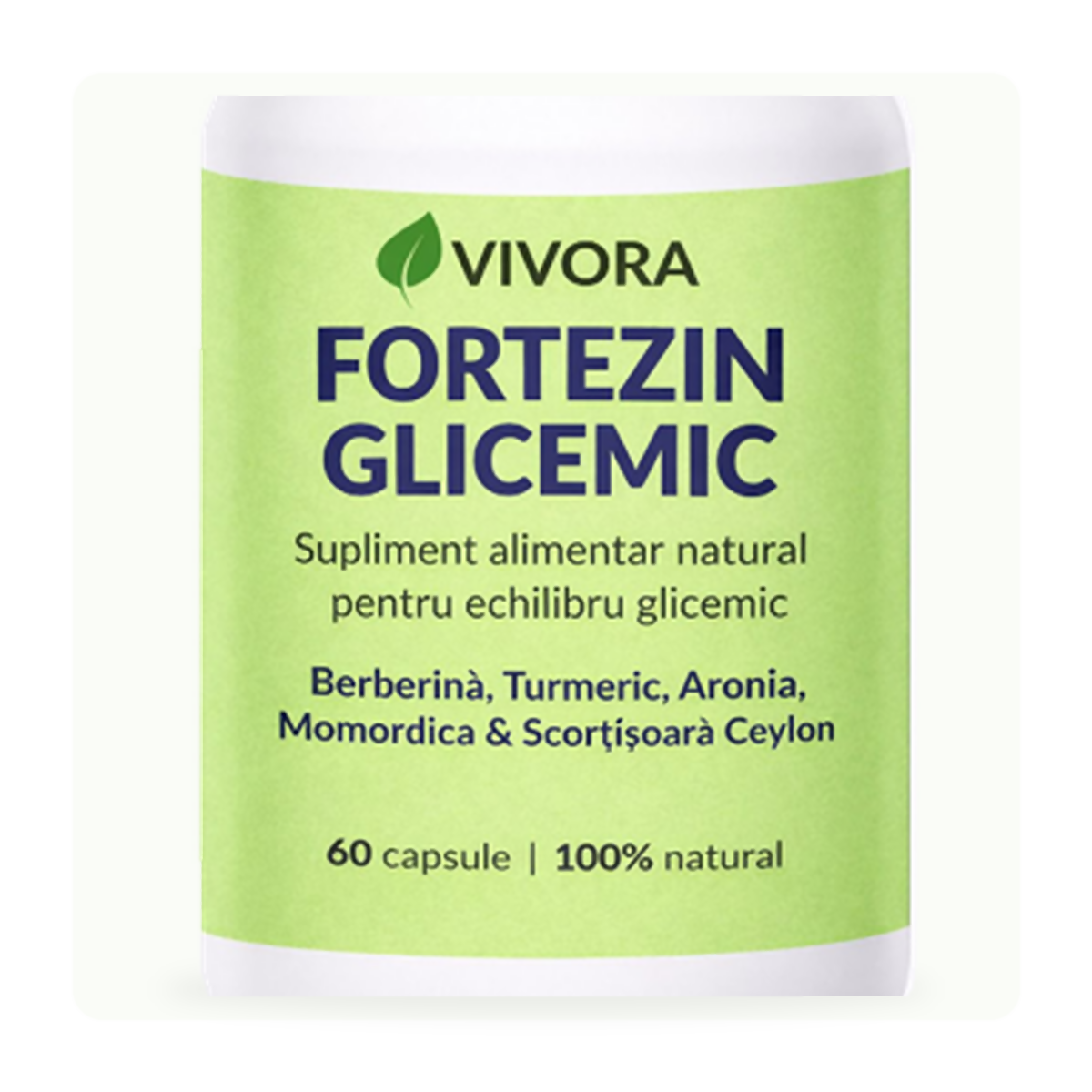 Fortezin Glicemic, 60 capsule