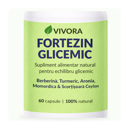 Fortezin Glicemic, 60 capsule