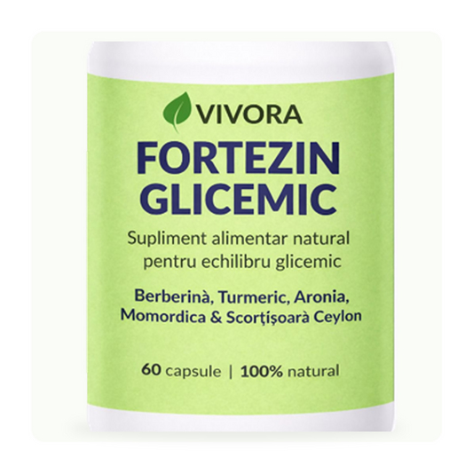 Fortezin Glicemic, 60 capsule
