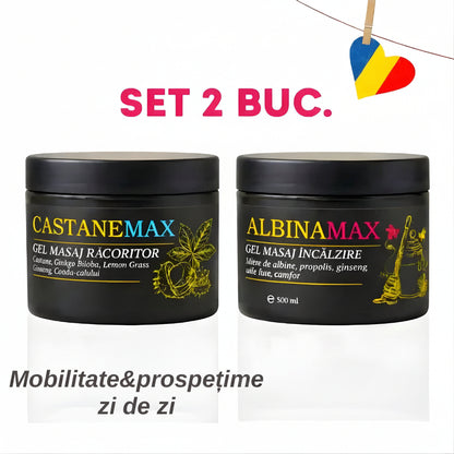 Pachet Castane Max+Albina Max(mișcare și confort)