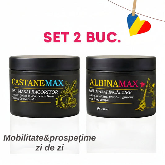 Pachet Castane Max+Albina Max(mișcare și confort)