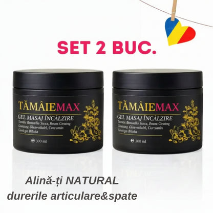 Pachet 2x Tămâie Max Gel: Alinare Naturală pt Spatele Tău?✨