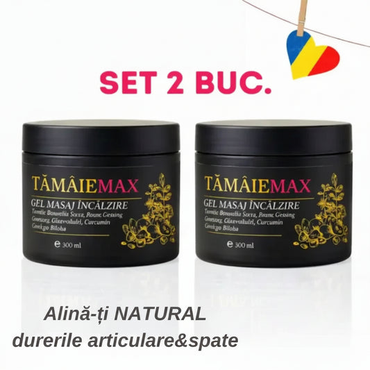 Pachet 2x Tămâie Max Gel: Alinare Naturală pt Spatele Tău?✨