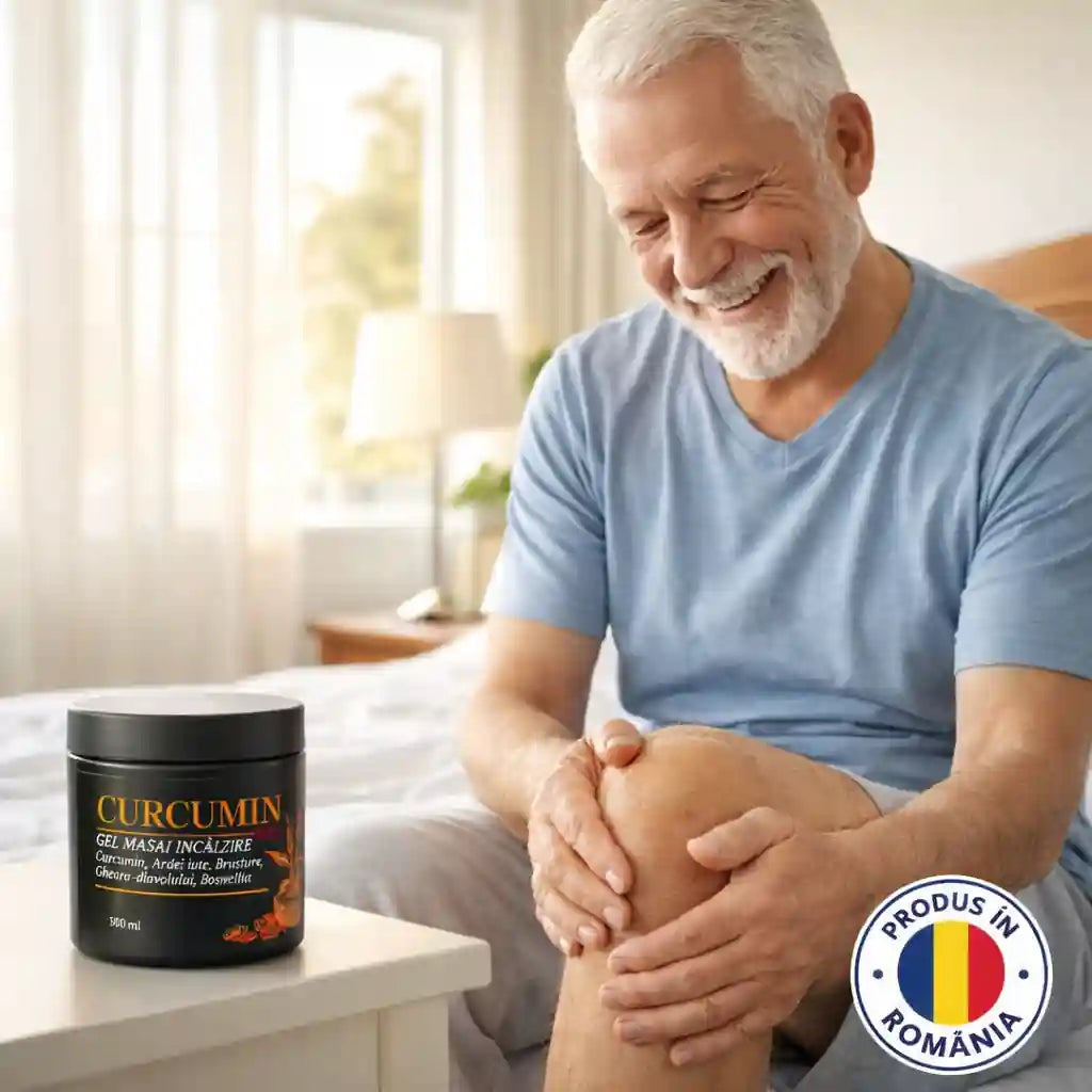 Pachet Promo: 3x Gel Curcumin Antiinflamator + 1 CADOU