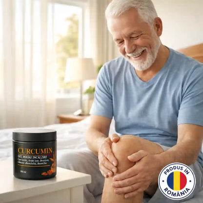 Pachet Promo: 3x Gel Curcumin Antiinflamator + 1 CADOU