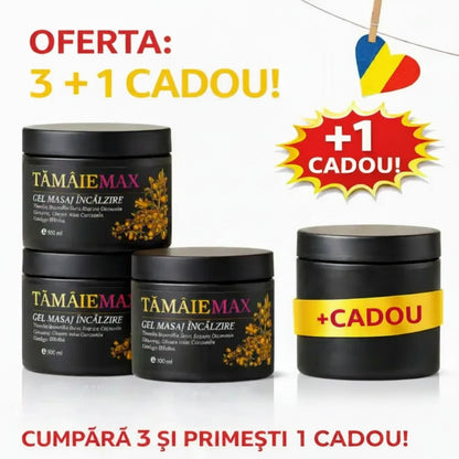 Pachet Promo: 3x Gel Tămâie Max + 1 CADOU(Gel spondiloză)