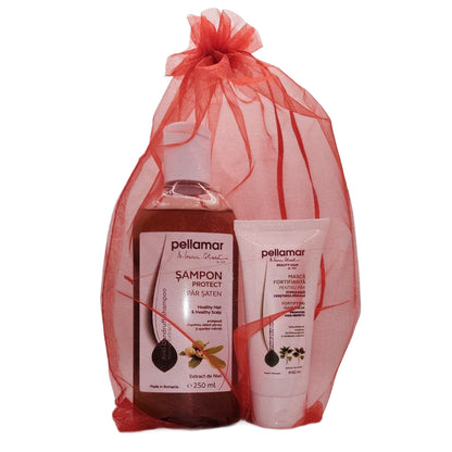 Pachet STRONG HAIR NUC (Șampon nuc + Mască fortifiantă)