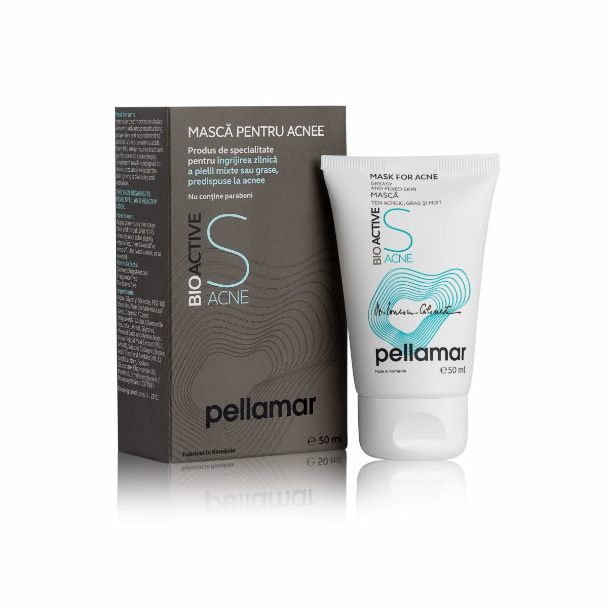 Mască tratament pentru acnee Bioactive S Acne 50ml