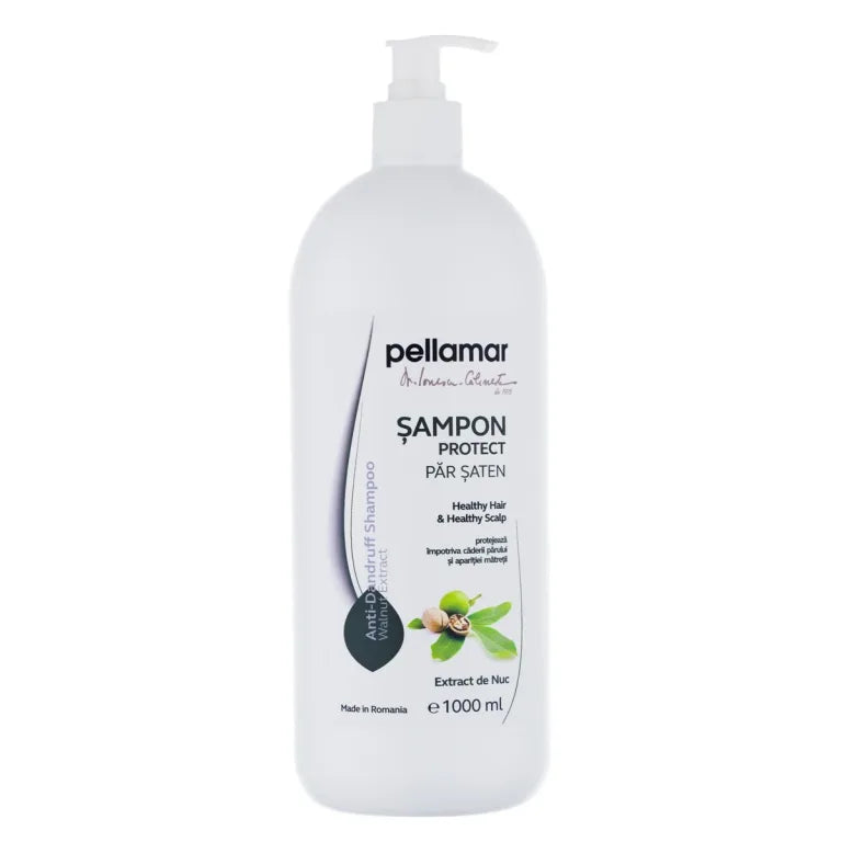 Şampon Protect păr şaten cu extract de nuc 1000ml