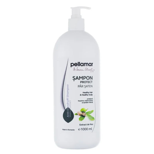 Şampon Protect păr şaten cu extract de nuc 1000ml