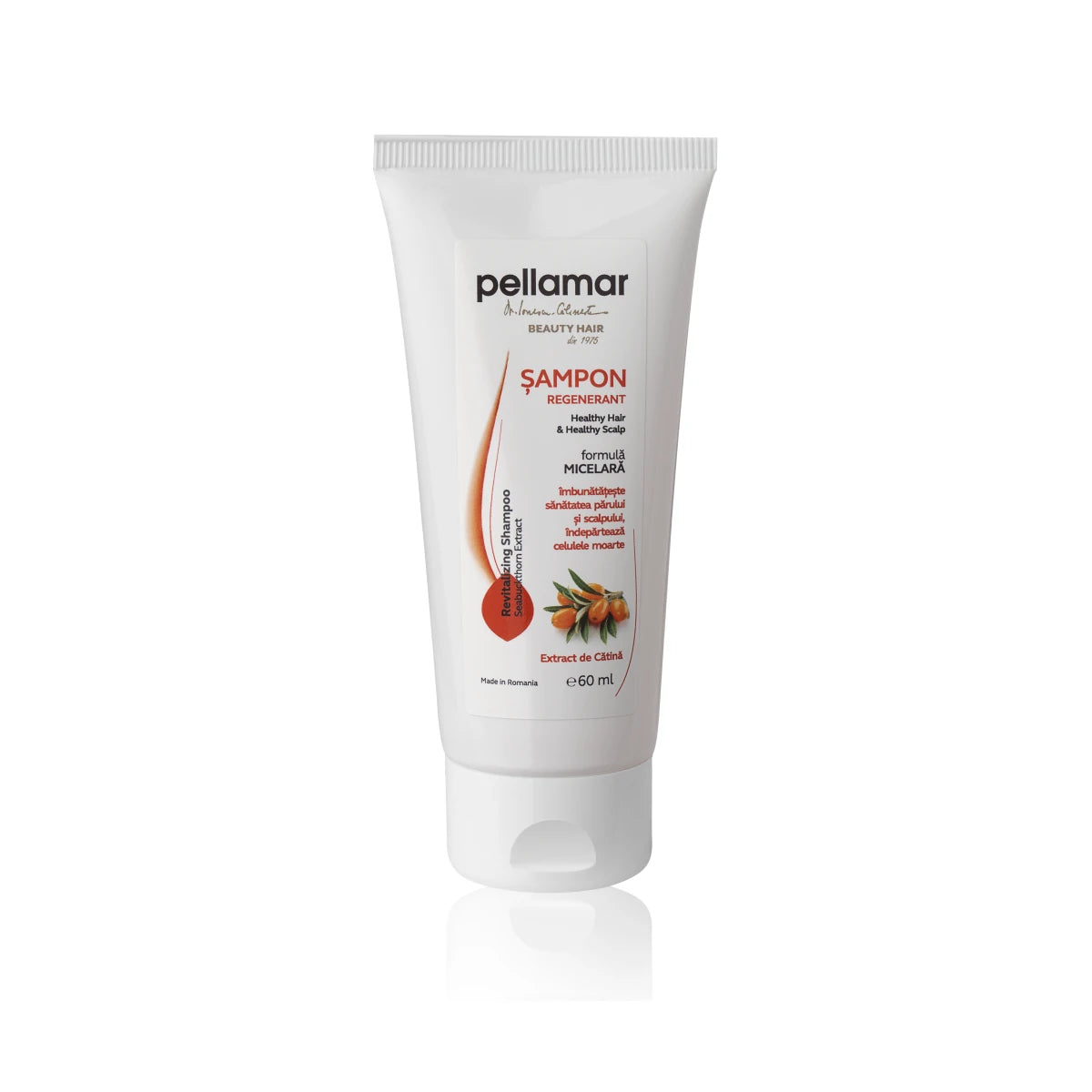 Şampon regenerant cu extract de cătină 60ml