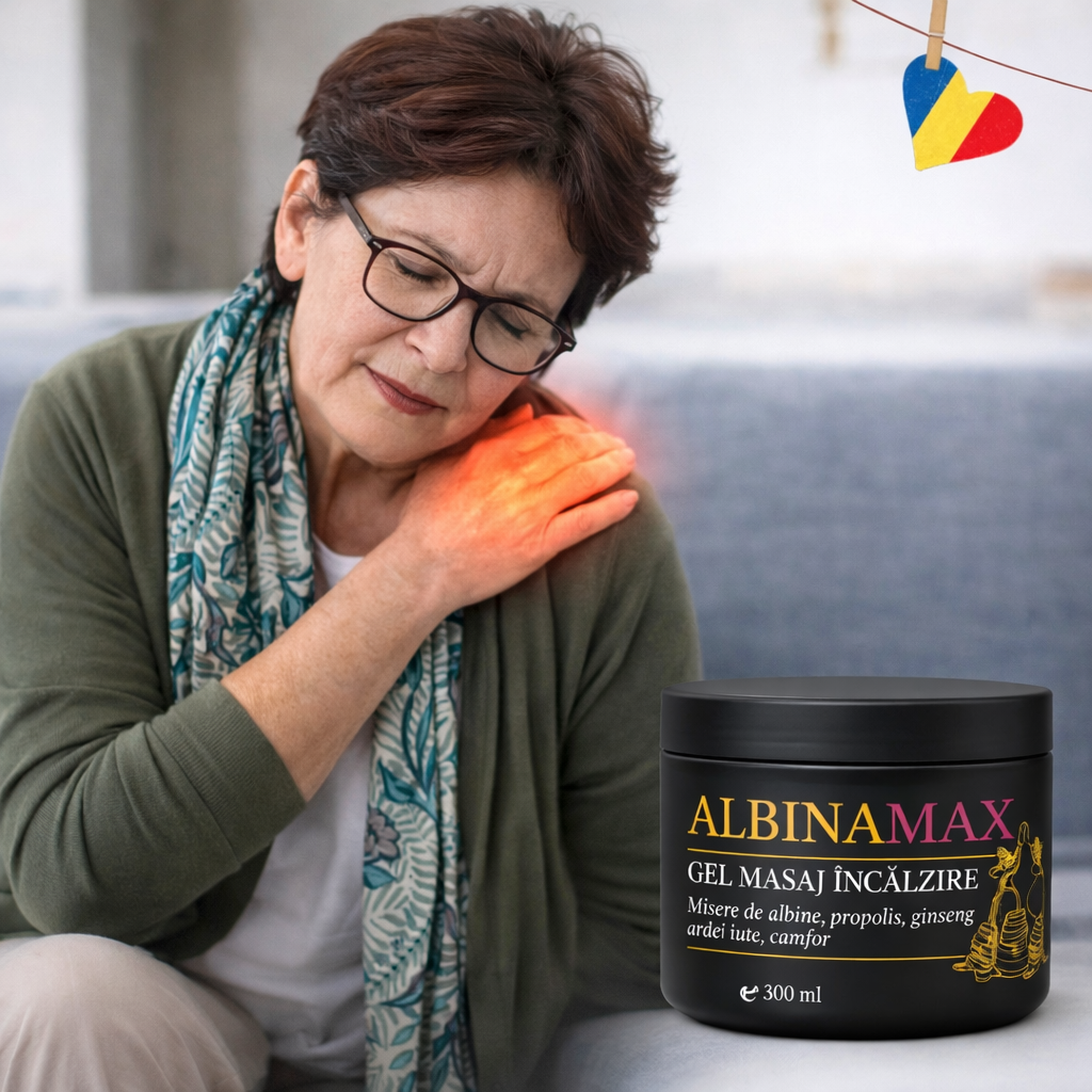 Pachet 2x Gel Albina max dureri articulare (spate&gât)